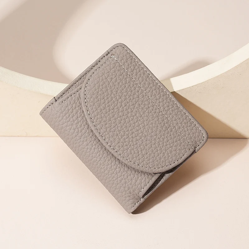 Portefeuille en cuir véritable, cadeau idéal pour femme