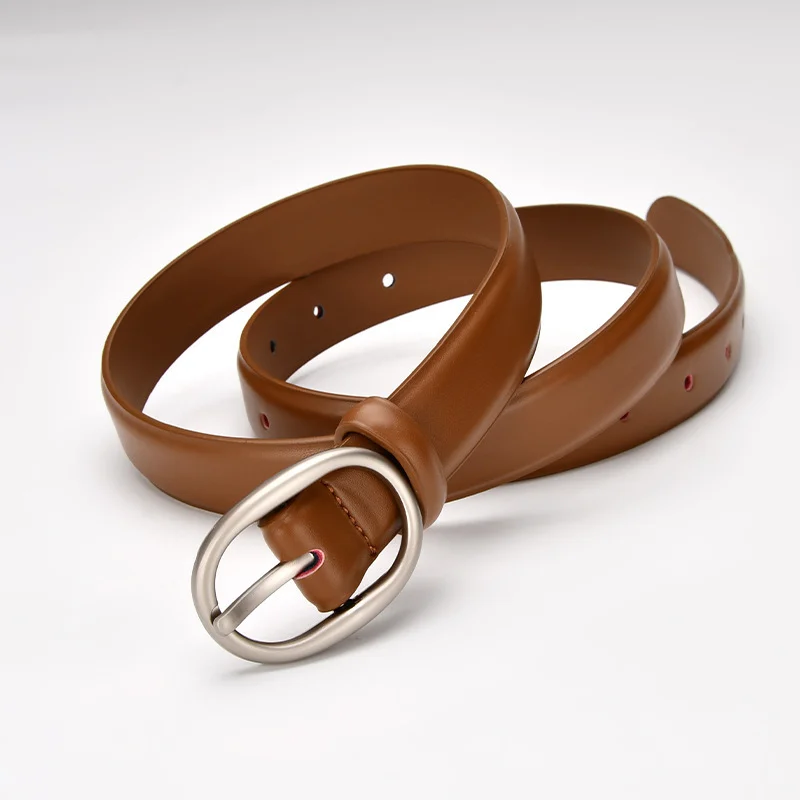 Ceinture en cuir pour femme – Style minimaliste et polyvalent 2 ceinture en cuir synthétique est l’accessoire parfait pour compléter vos tenues avec une touche de style discret et élégant