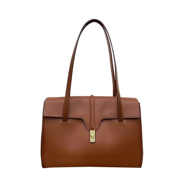 Sac Cabas Grande Capacité en Cuir Pleine Fleur