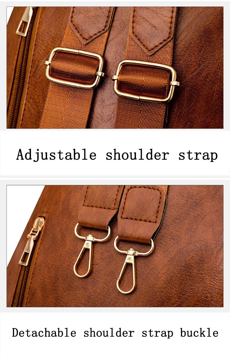 Sac à Dos en Cuir pour Femme – Style Collège et Voyage