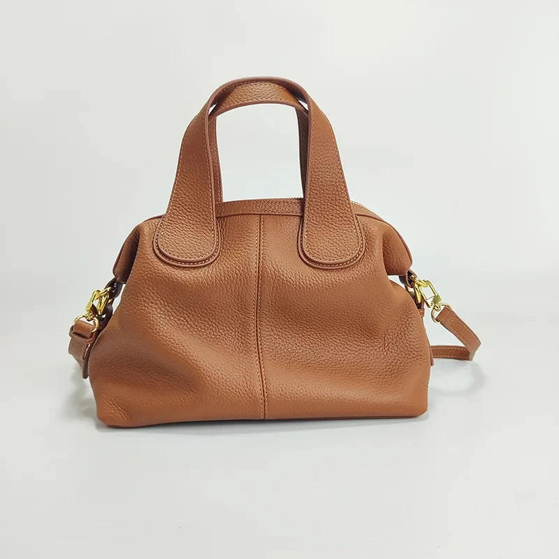 Sac à Main Cuir Grande Capacité - Collection Élégance marron