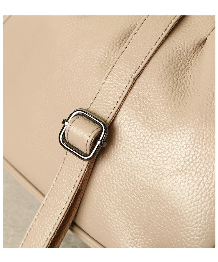 Sac à Main en Cuir Véritable pour Femme - Style Multifonctionnel avec Bandoulière Amovible2