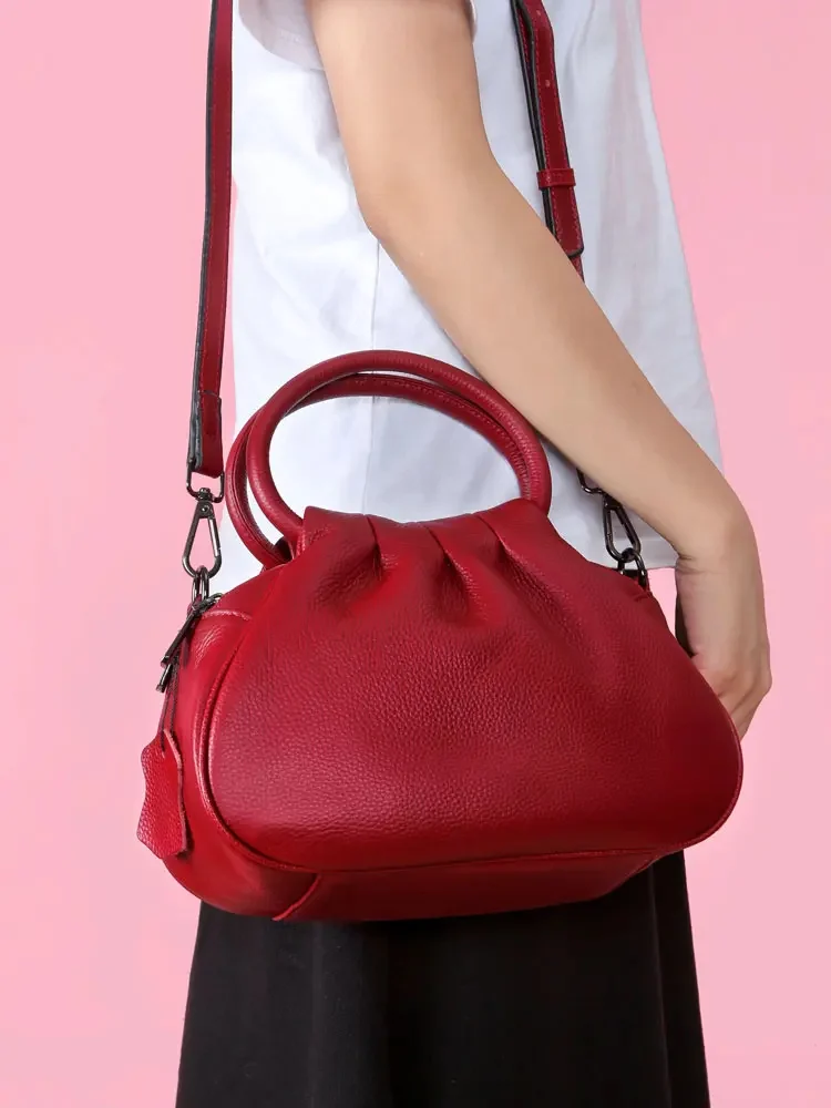 Sac-a-Main-en-Cuir-Veritable-pour-Femme-Style-Multifonctionnel-avec-Bandouliere-Amovible_marron