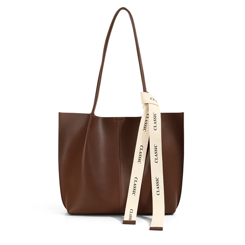 Tote Bag en Cuir Véritable pour Femme - Grand Sac à Main de Luxe avec Anse Souple, cuir artisanal, tannage naturel