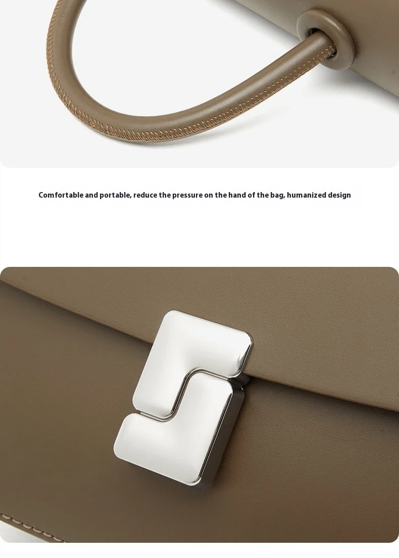 Sac à Main en Cuir Véritable Rétro - Sacoche Épaule et Bandoulière pour Femme 6