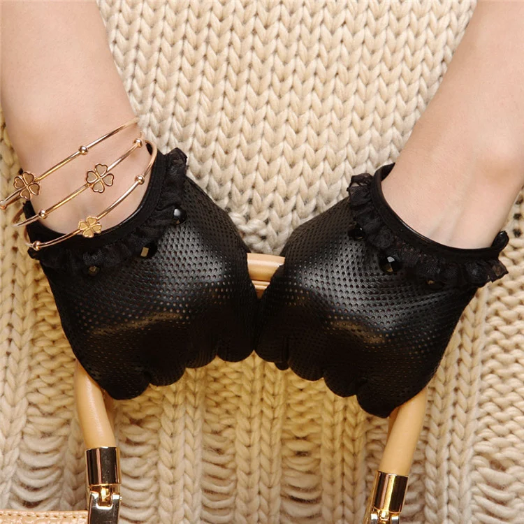 Gants en Cuir de Mouton pour Femme – Élégance, Confort et Tactile 2