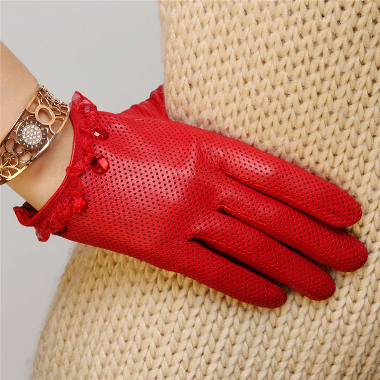 Gants en Cuir de Mouton pour Femme – Élégance, Confort et Tactile 3