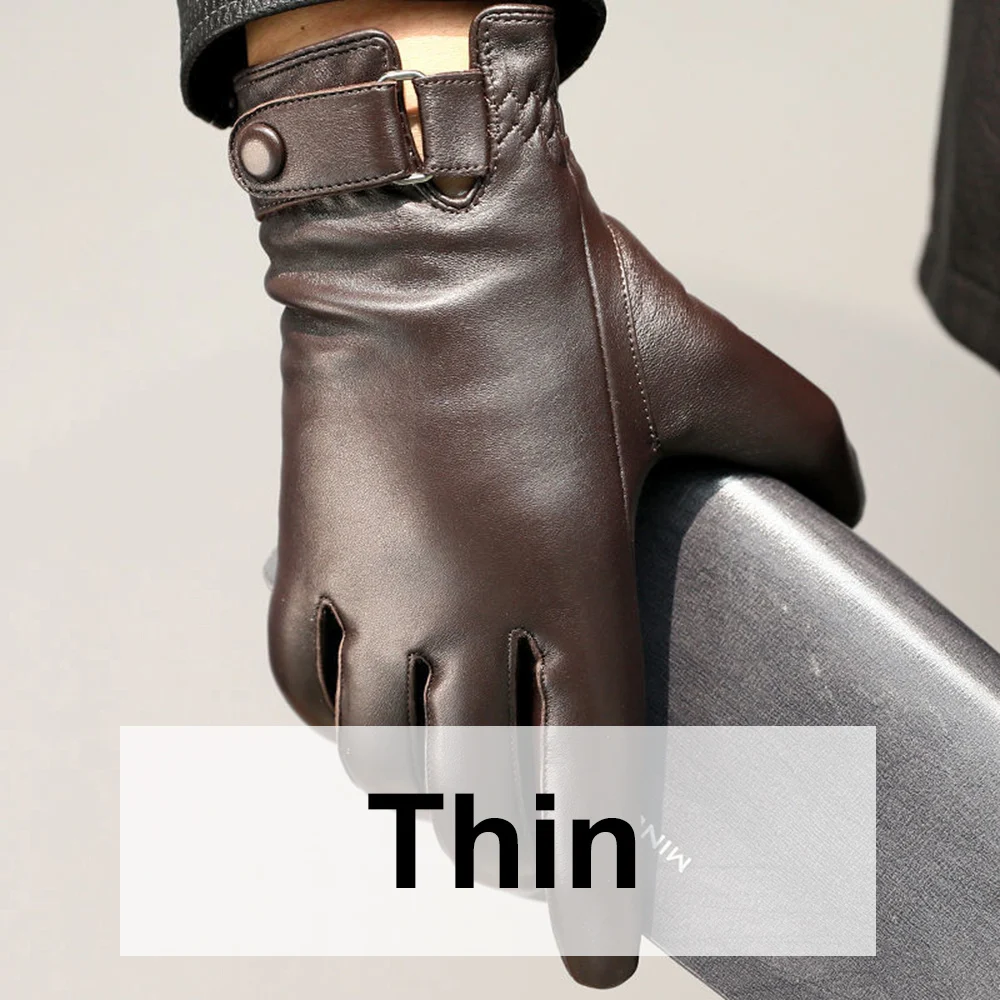 Gants en Cuir de Mouton pour Homme – Chaleur et Élégance en Hiver 8