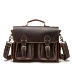 Briefcase Executive Vintage en Cuir Crazy Horse - Collection Business Heritage
