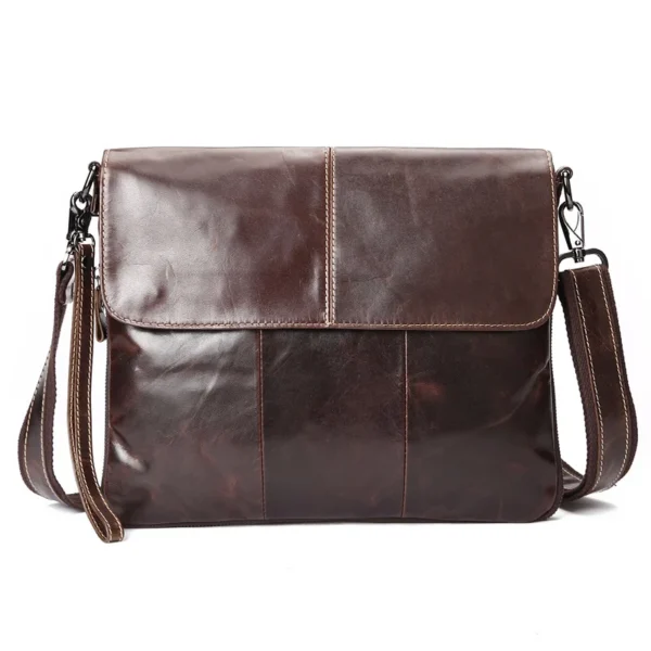 Sacoche homme cuir véritable 13 pouces