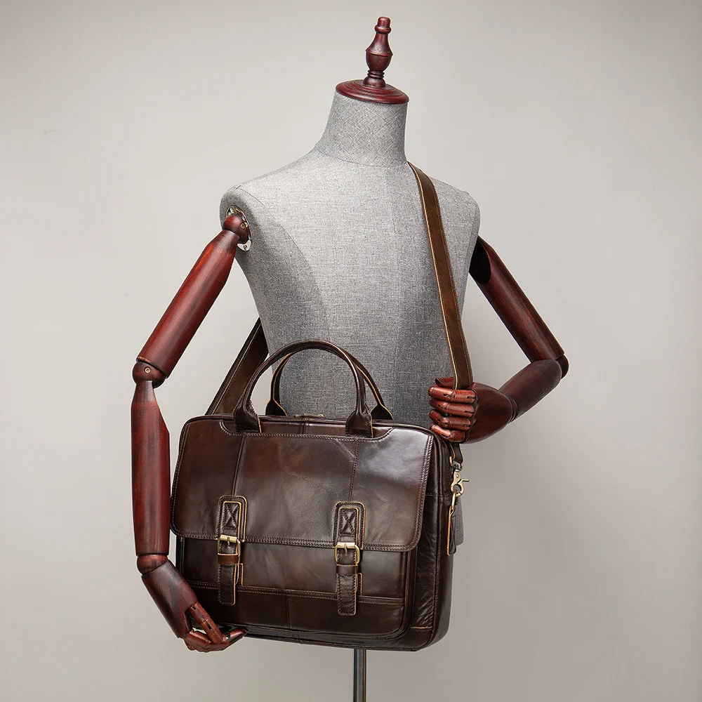 Sacoche Business Homme en Cuir Véritable - Executive Line 3