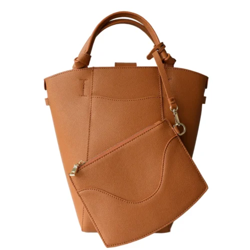 Sac Cabas en Cuir Véritable - Élégance et Grande Capacité pour Femme