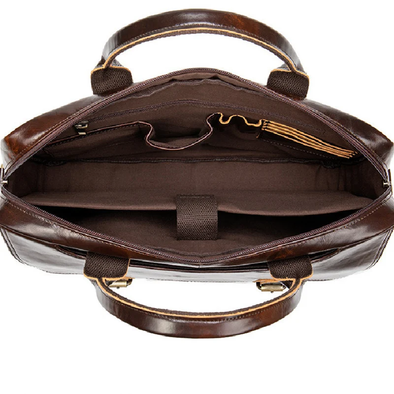 Sacoche Business Homme en Cuir Véritable - Executive Line 5