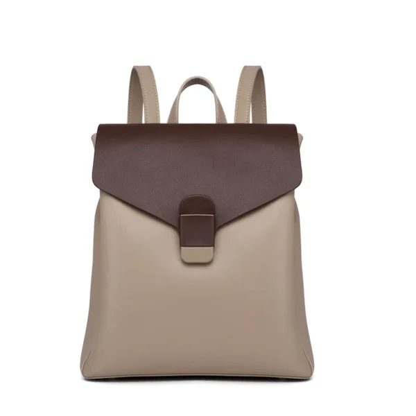 Sac à Dos en Cuir Véritable - Léger et Polyvalent au Quotidien