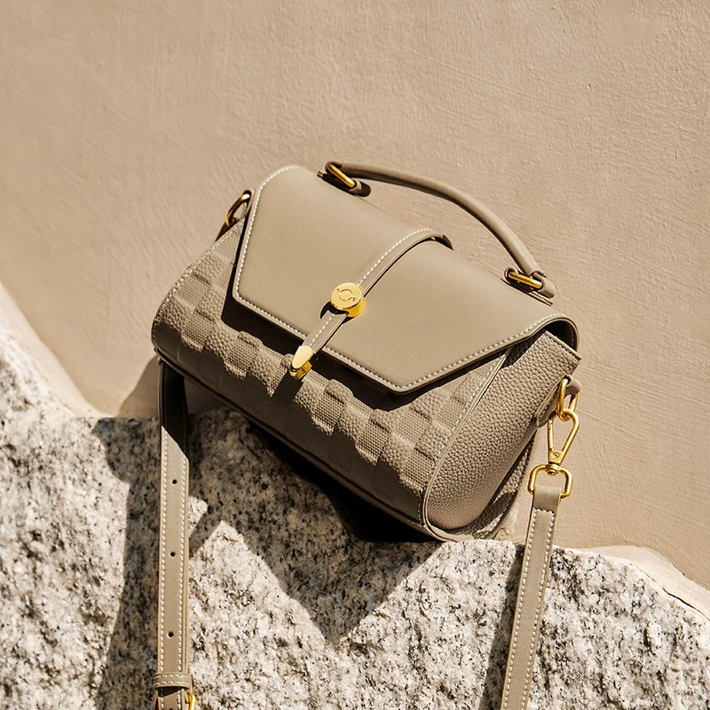 Sac à Main Premium en Cuir Véritable - Modèle Bandoulière de Luxe 6