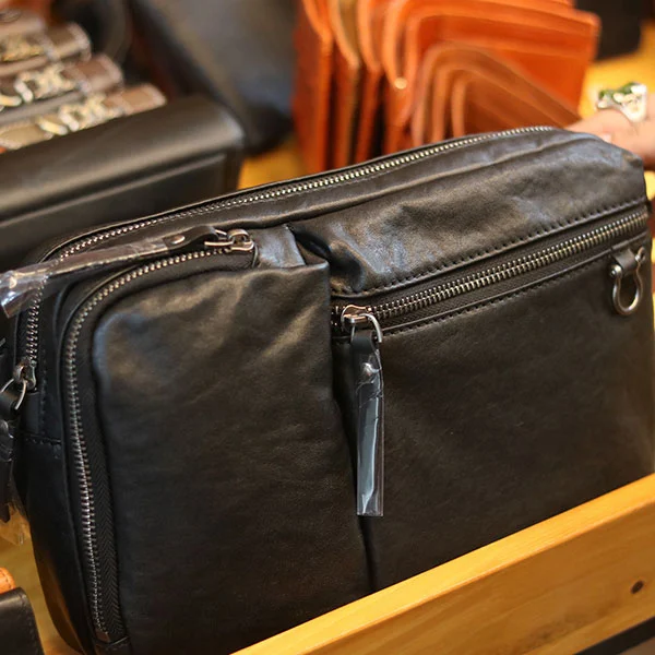 Bandoulière en Cuir pour Homme - Modèle Fashion1