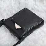 Sac à Bandoulière Vertical en Cuir Premium - Urban Style_ pochette