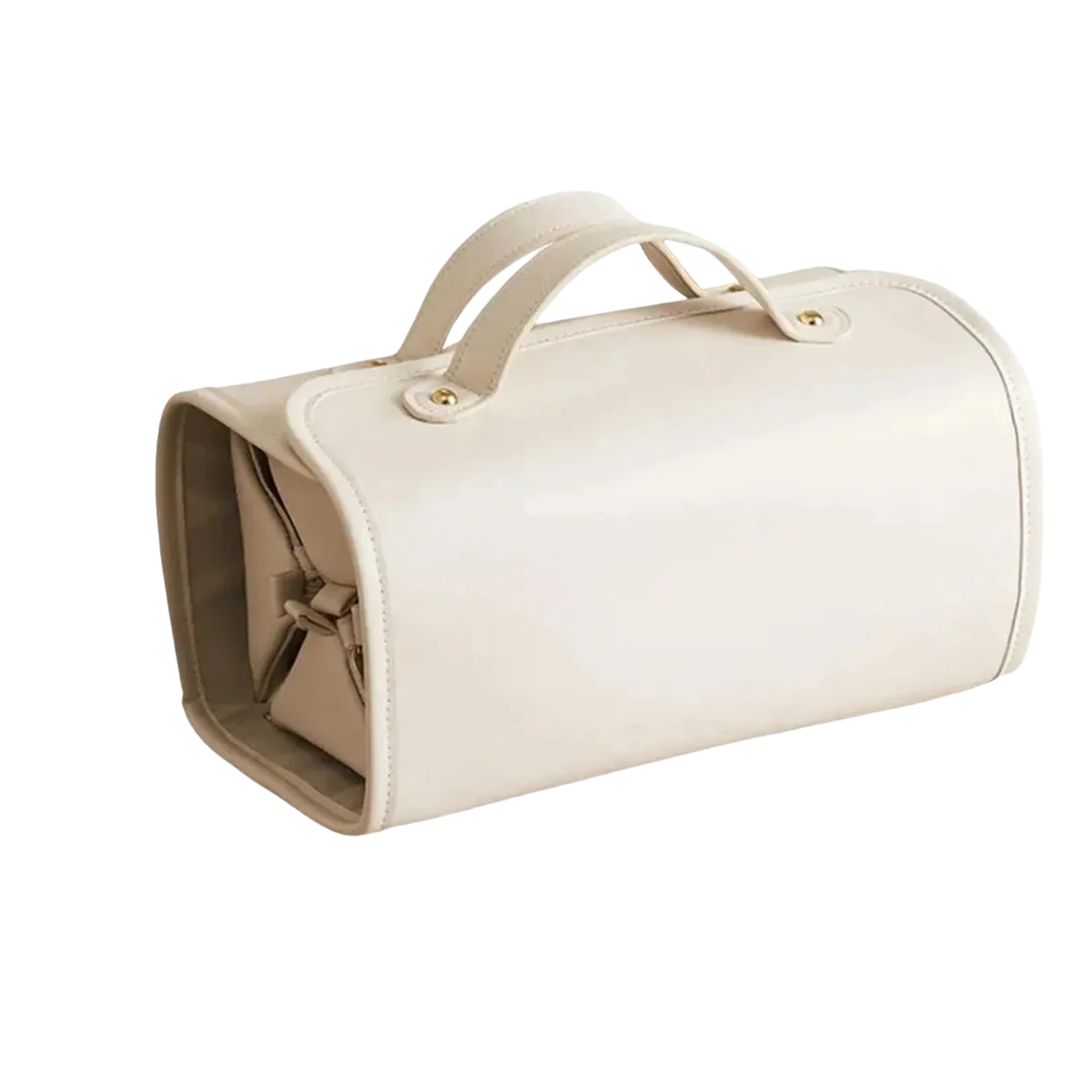 Grande Trousse de Toilette Pliable - Sac de Rangement Imperméable et Portable pour Femme 2 Grande Trousse de Toilette blanche Pliable pour Femme est conçue pour les femmes modernes qui recherchent à la fois style et praticité