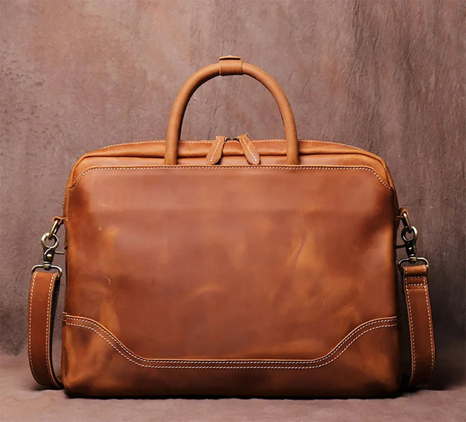 Porte-documents Voyage Cuir Vintage - Collection Heritage_back