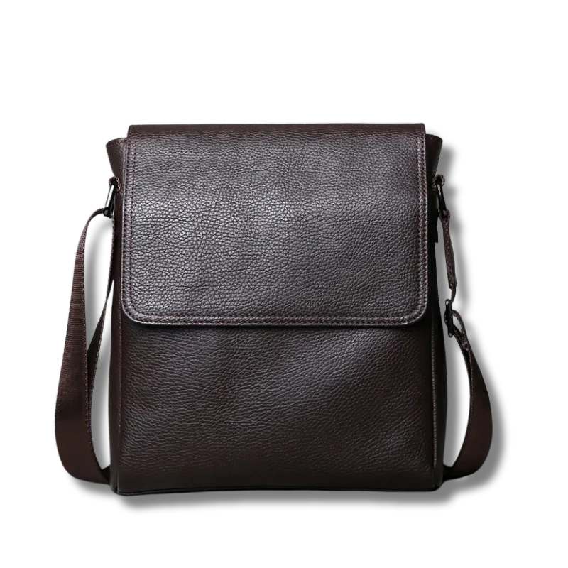 Sac à Bandoulière Vertical en Cuir Premium - Urban Style
