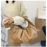 Sac à Main en Cuir pour Femme avec Design Panier