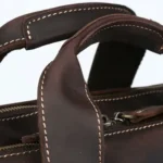 Sacoche Business Cuir Premium - Collection Executive_poigné
