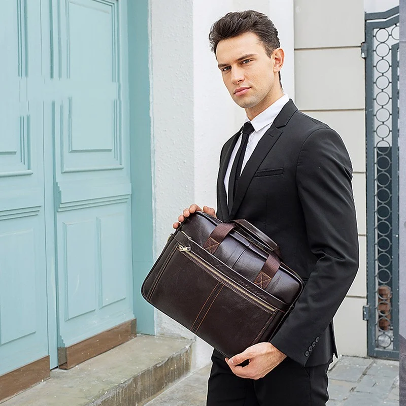 Sacoche Business Homme en Cuir - Executive Line 2 Sacoche-Business-Homme-en-Cuir-Executive-Line