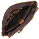 Sacoche Messenger Crazy Horse - Vintage Heritage interieur