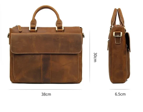 Sacoche Messenger Crazy Horse - Vintage Heritage