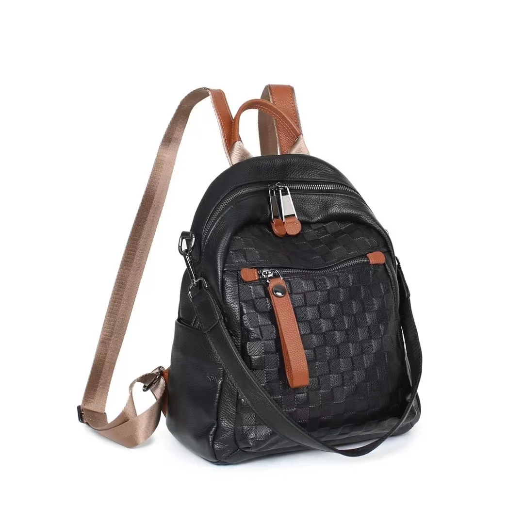 Sac à dos noir avec doublure polyester résistante