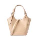 Sac Messenger Portable en Cuir de Vachette - Modèle Lake Green Niche Commuter