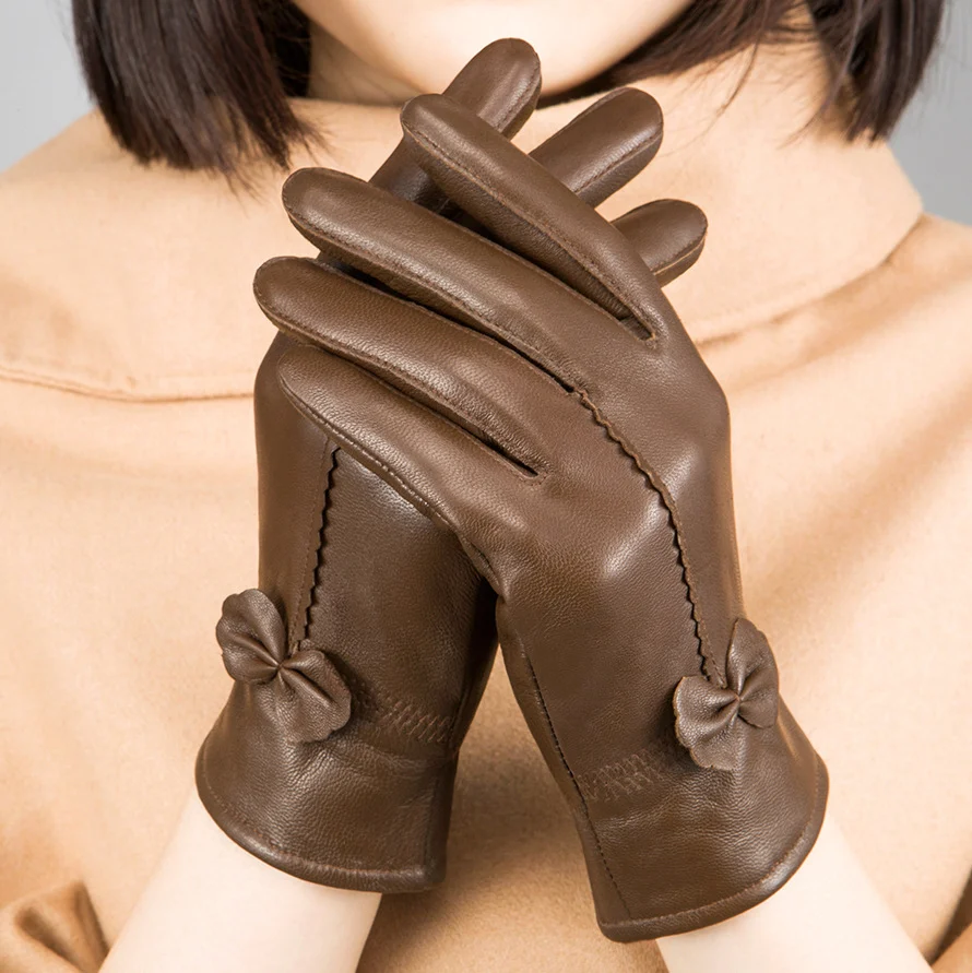 Gants en Cuir de Mouton pour Femme – Élégance et Chaleur pour l’Hiver