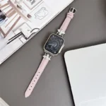Bracelet Apple Watch Cuir - Élégance et Confort dans des Couleurs Tendance 14