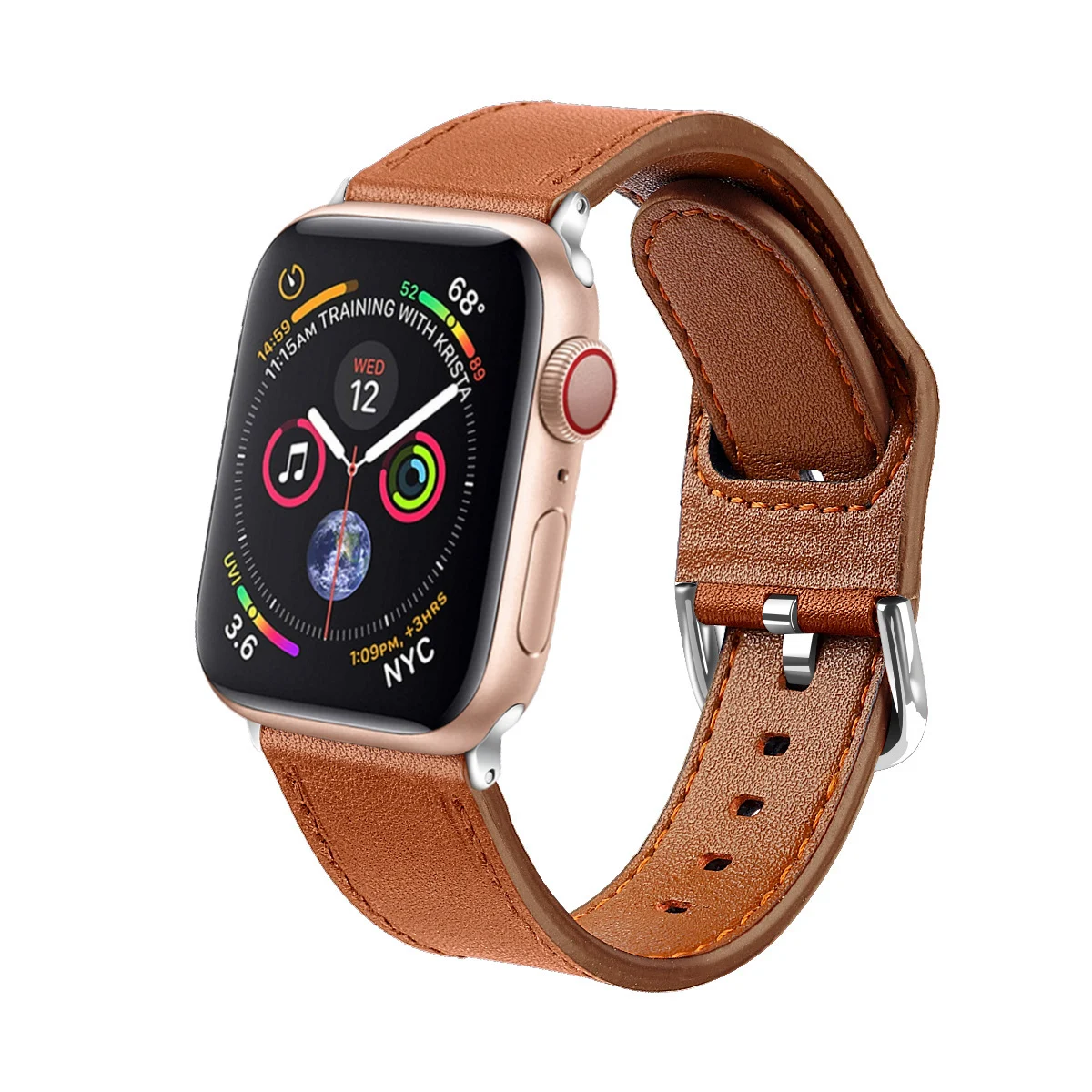 Bracelet Cuir Apple | Élégance et Confort pour Votre Apple Watch 7