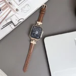 Bracelet Apple Watch Cuir - Élégance et Confort dans des Couleurs Tendance 24
