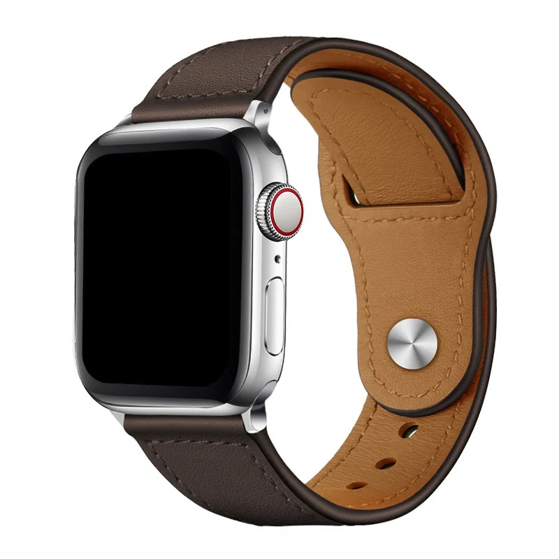 Bracelet Apple Watch en Cuir Véritable | Élégance et Confort 10