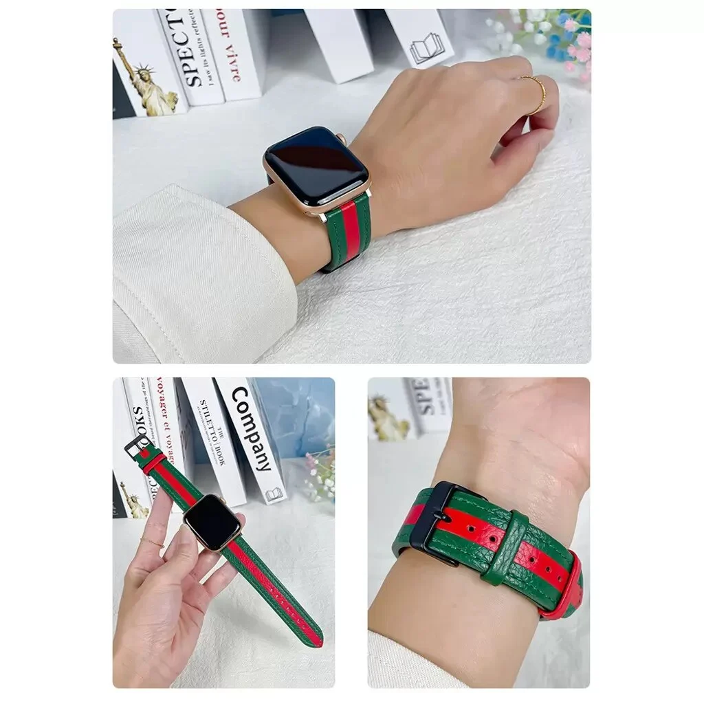 Bracelet Apple Watch Cuir Véritable | Élégance et Confort pour Votre Montre 5 Bracelet Apple Watch cuir_