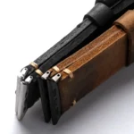 Bracelet Montre Apple en Cuir Épais Fait Main