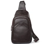 Sac à Bandoulière en Cuir Véritable – Élégance, Praticité et Polyvalence