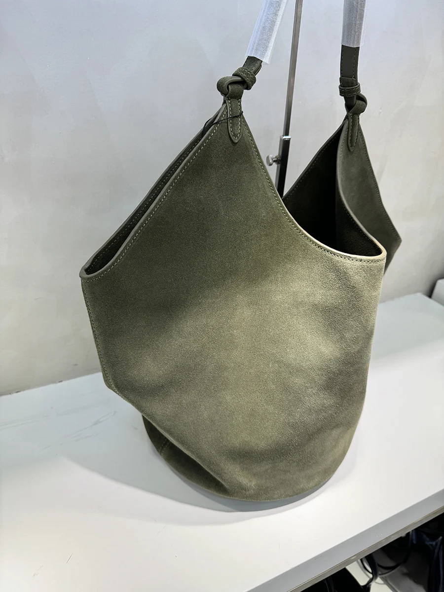 Sac Seau en Cuir Véritable Mat – Élégance et Grande Capacité 7