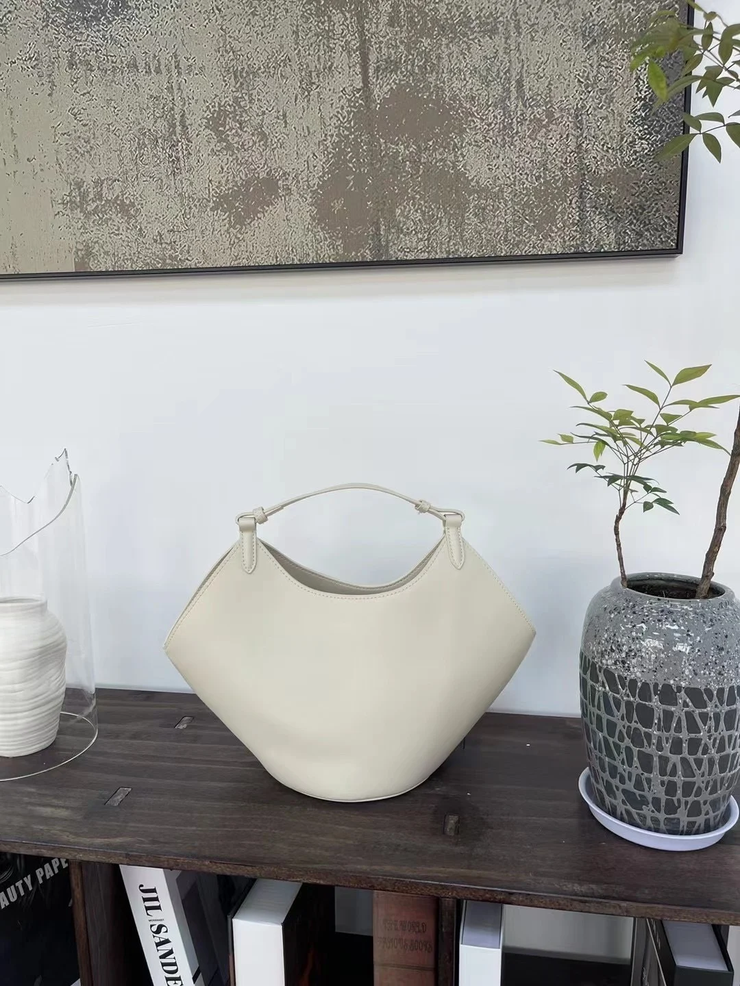 Sac Seau en Cuir Véritable Mat – Élégance et Grande Capacité 10