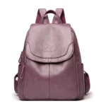 EcoChic Backpack – Sac à Dos en Cuir Souple pour Femmes 18