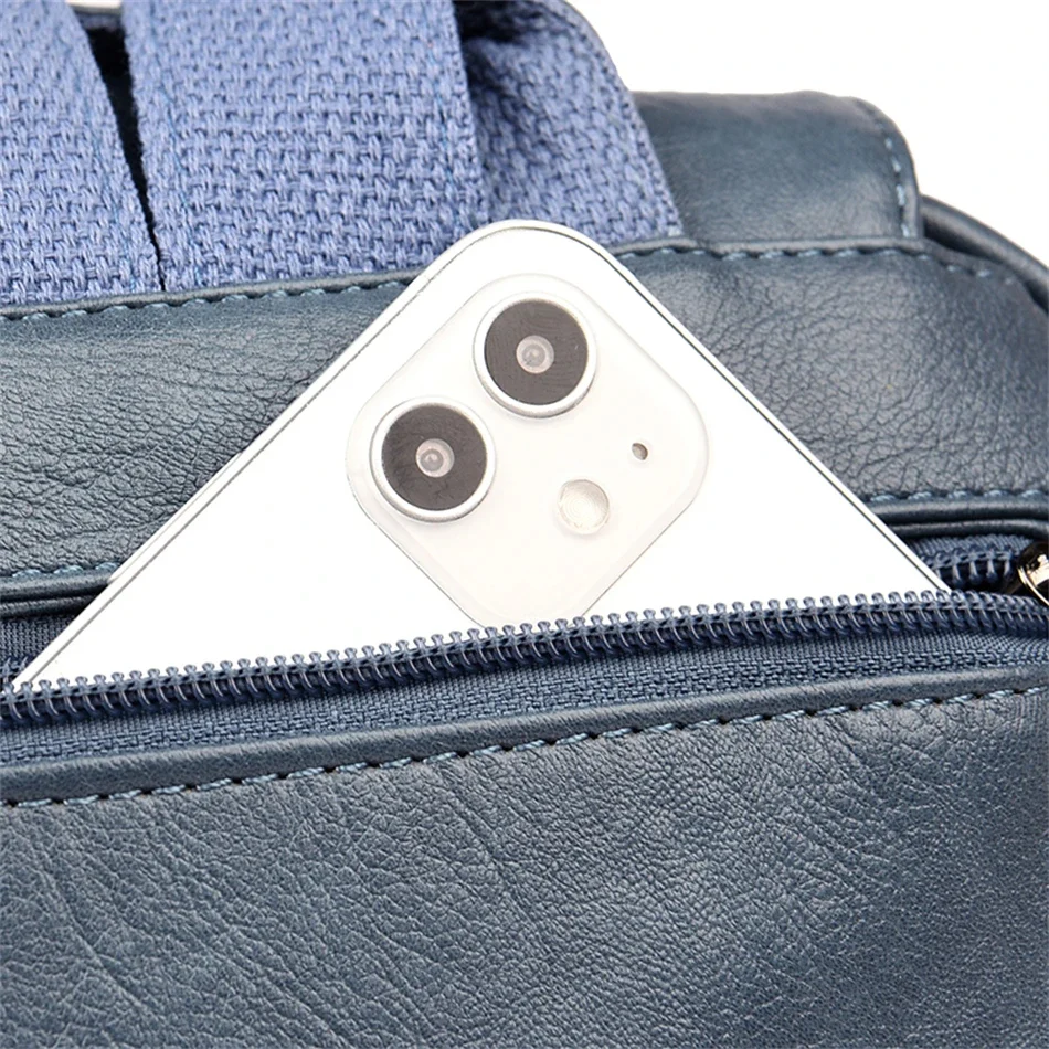 EcoChic Backpack – Sac à Dos en Cuir Souple pour Femmes