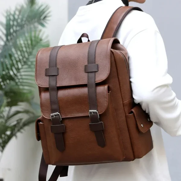 Sac à Dos en Cuir Végétalien – Élégance, Durabilité