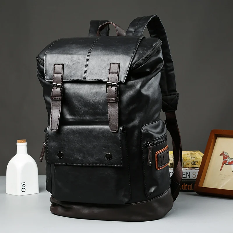 Voyager Pro – Sac à Dos en Cuir recyclable Haut de Gamme pour Hommes 6