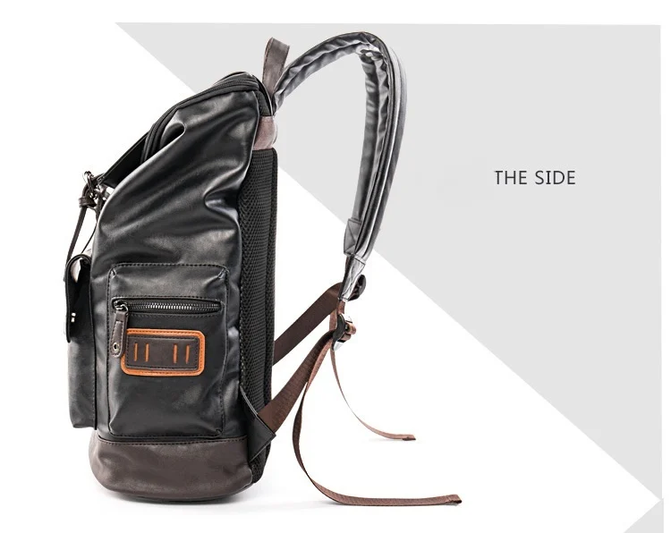 Voyager Pro – Sac à Dos en Cuir recyclable Haut de Gamme pour Hommes 7