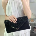 Sac à Main de Soirée Strass et Perles