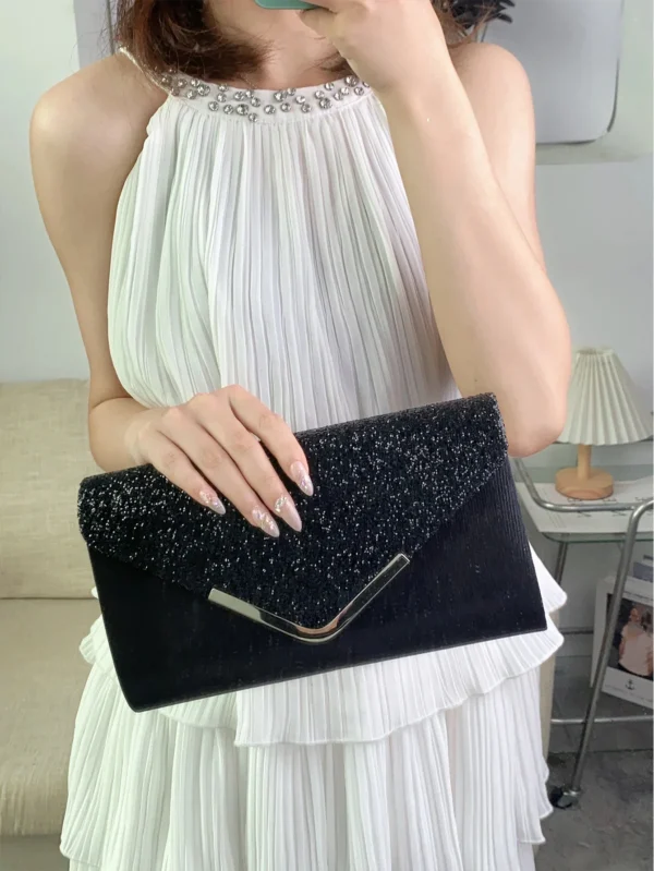 Sac à Main de Soirée Strass et Perles
