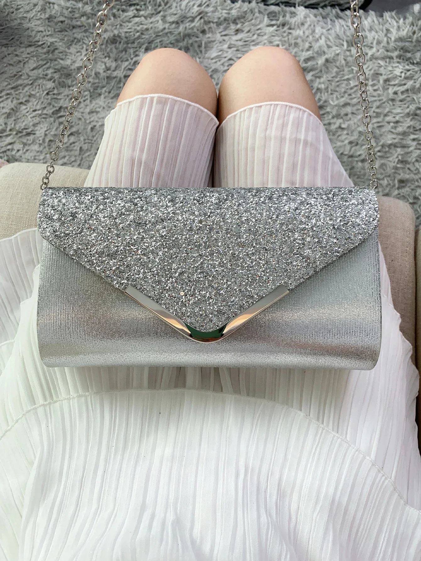 Sac à Main de Soirée Strass et Perles