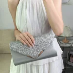 Sac à Main de Soirée Strass et Perles